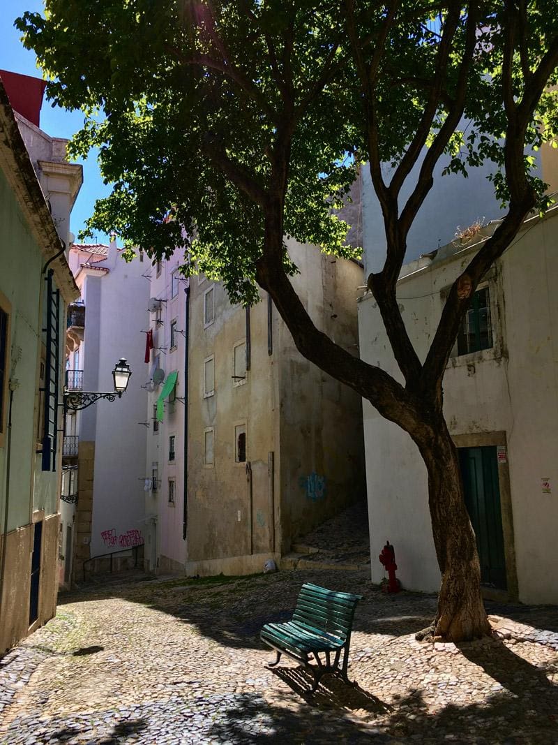 Lissabon - foto met tegenlicht