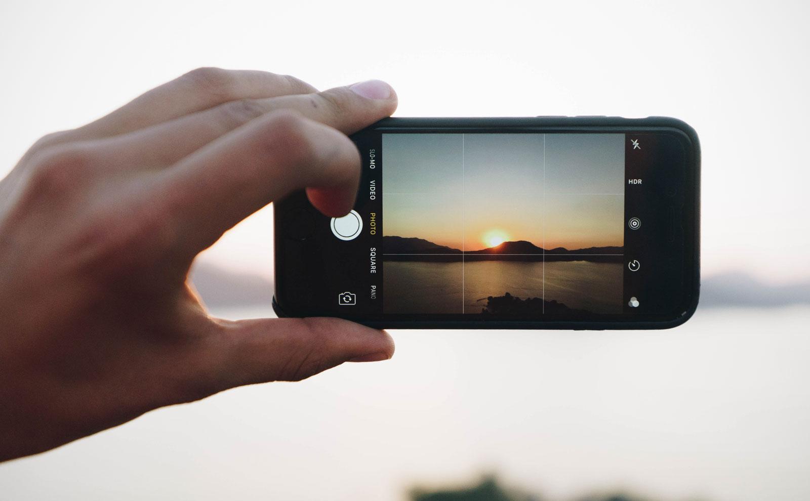 Regel van derden instellen in je iPhone-camera-app