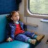 Kinderen fotografen - kind in de trein