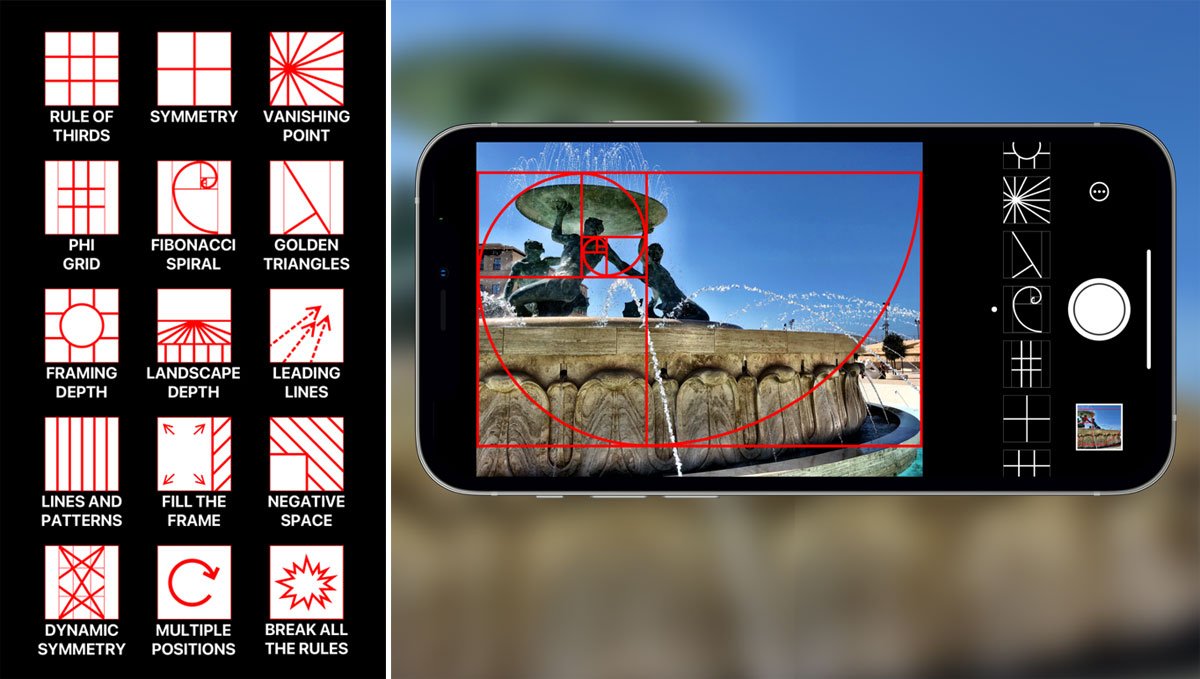 Wise Camera: app met compositieregels