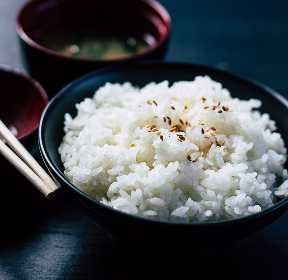 Food fotografie met je smartphone: rijst met scherptediepte