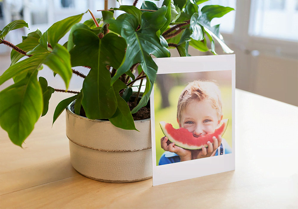 Foto cadeau: de retroprint