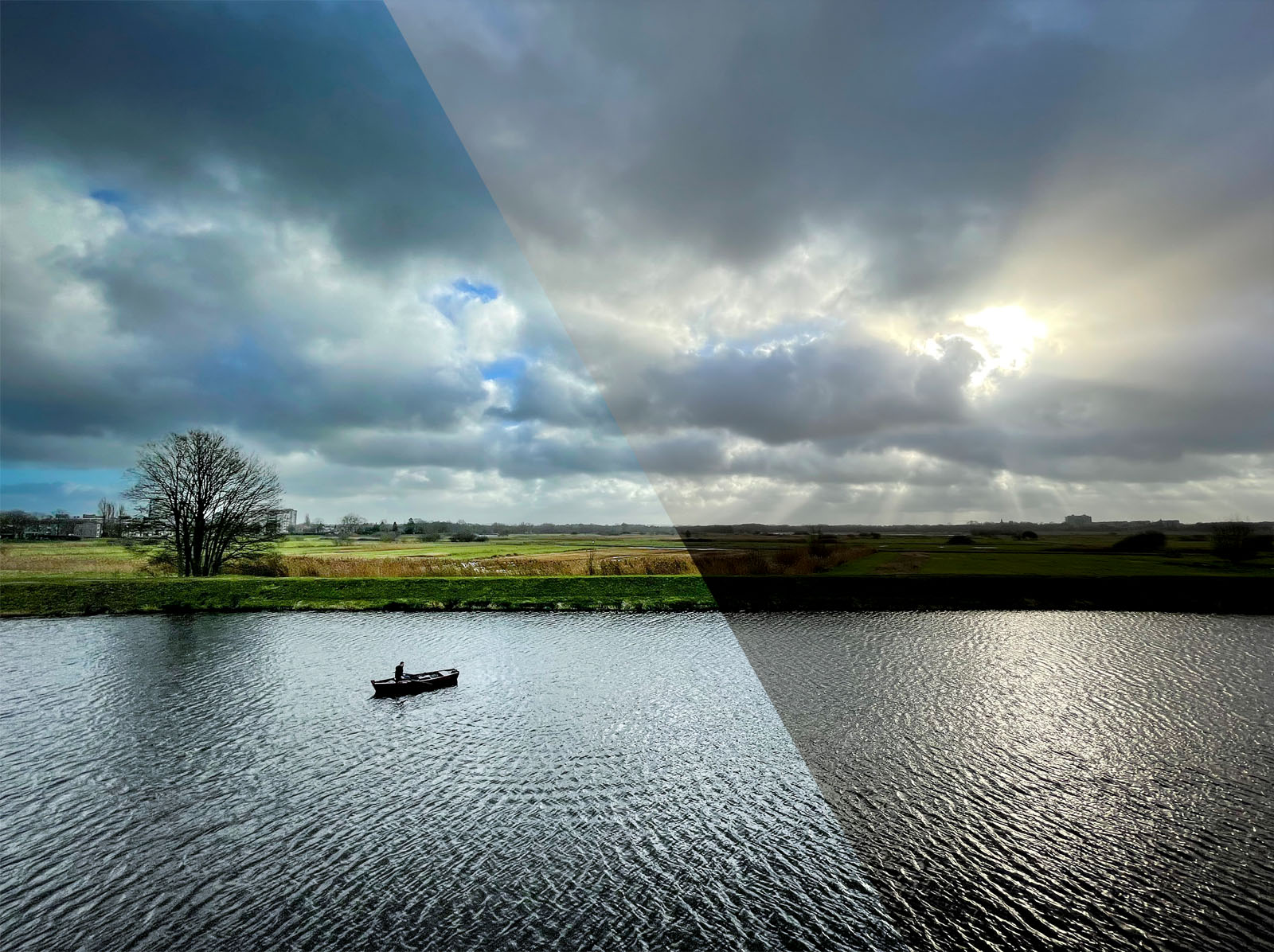 Selectief bewerken voor en na