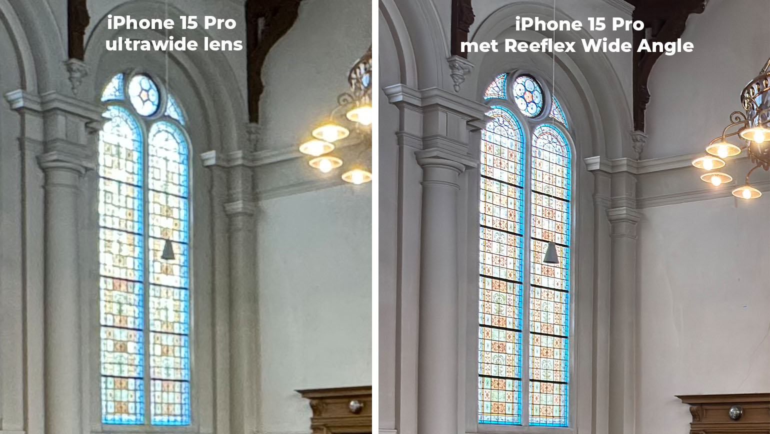 Verschil tussen iPhone met en zonder voorzetlens