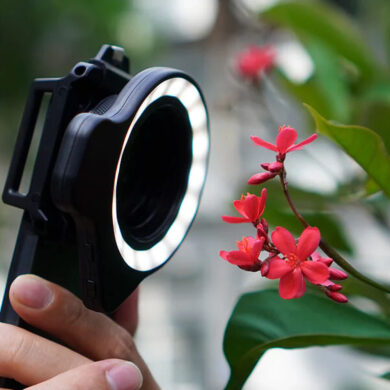 ringlamp macro fotografie smartphone