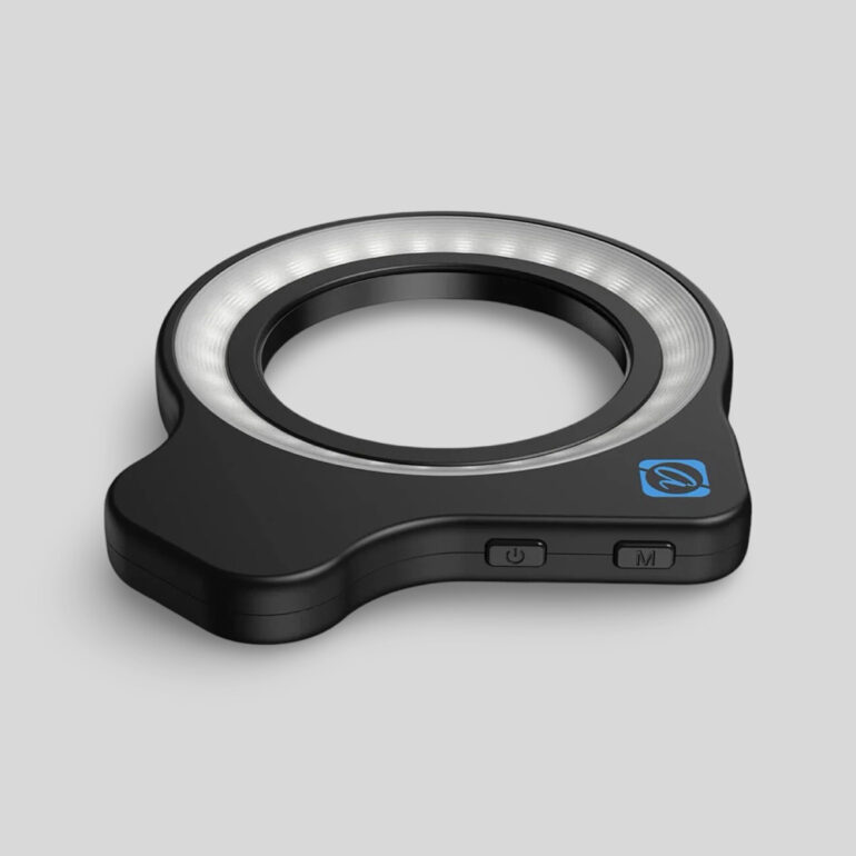 zijaanzicht apexel ring light