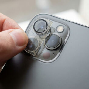 Camera lens protector