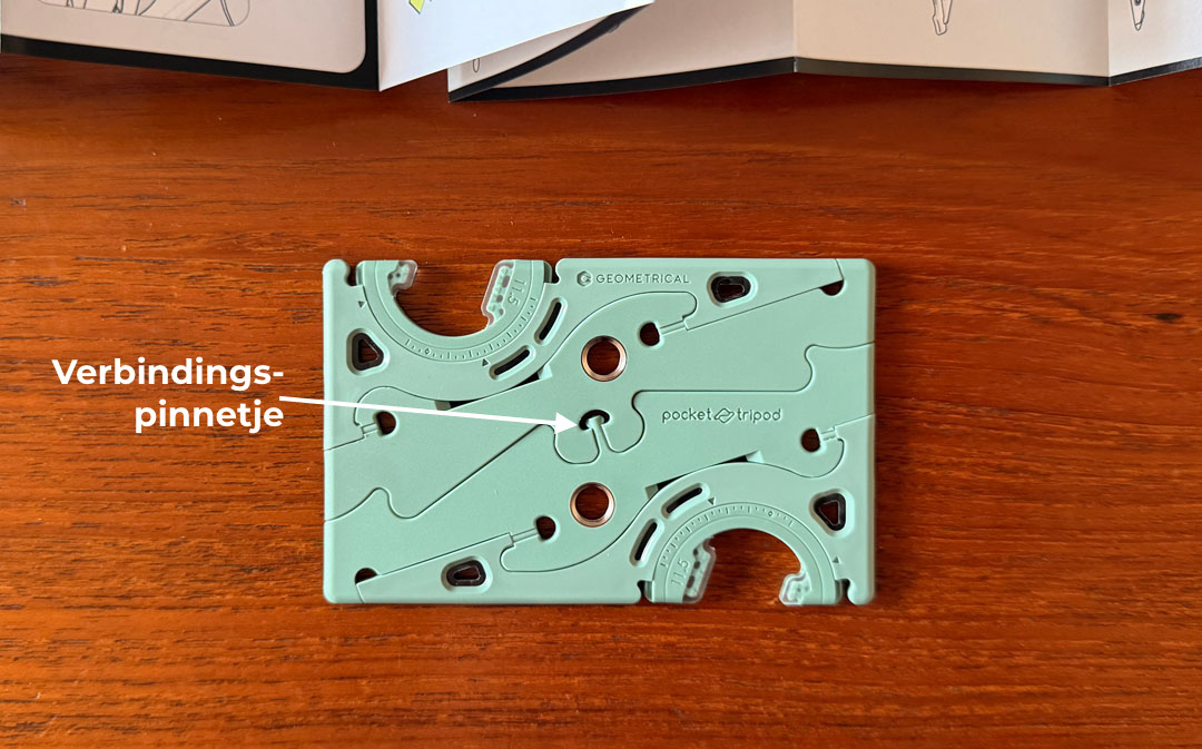 Pocket Tripod ingeklapt