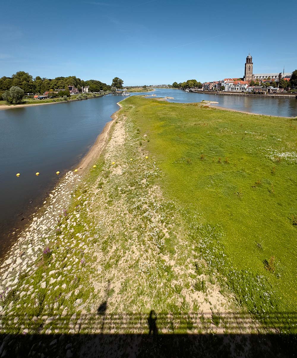 Cursus stads- en landschapsfotografie in Deventer - uitzicht vanaf de brug